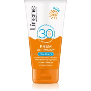 Lirene Sun care crema de soare pentru fata pentru copii SPF 30 50 ml-Țena