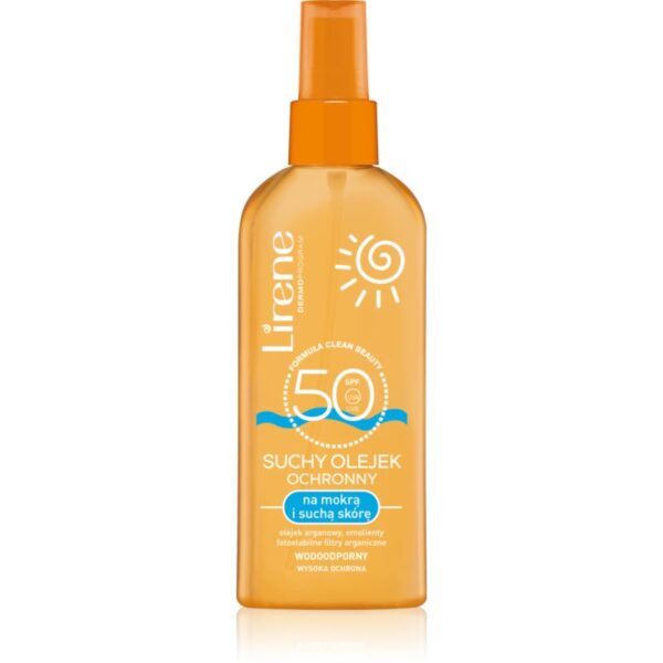 Lirene Sun care ulei de bronzat pentru piele uscata SPF 50 150 ml-Țena