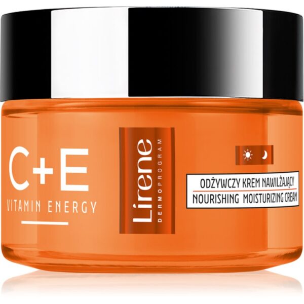 Lirene Vitamin Energy C+E cremă pentru față nutritie si hidratare 50 ml-Țena