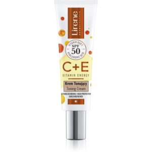 Lirene Vitamin Energy C+E cremă pentru față pentru uniformizarea nuantei tenului SPF 50 30 ml-ro
