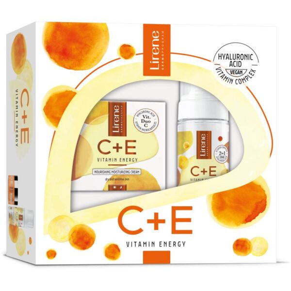 Lirene Vitamin Energy C+E set cadou pentru piele uscata spre sensibila pentru femei-ro