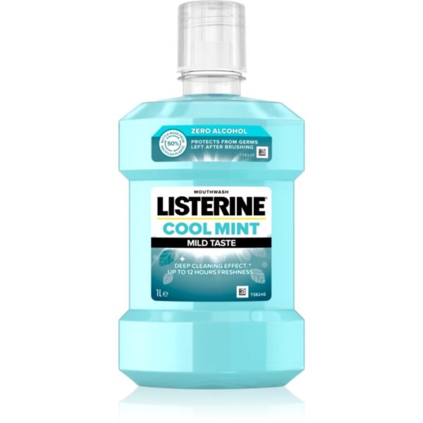 Listerine Cool Mint Mild Taste apă de gură fară alcool aroma Cool Mint 1000 ml-Țena