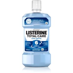Listerine Stay White apă de gură cu efect de albire aroma Arctic Mint 500 ml-Țena