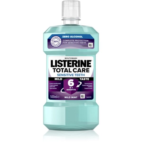 Listerine Total Care Sensitive Apa de gura pentru o protectie completa a dintilor sensibili 500 ml-ro
