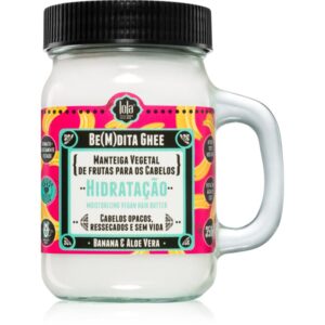 Lola Cosmetics BE(M)DITA GHEE HIDRATACAO Masca hidratanta par 350 g-Țena
