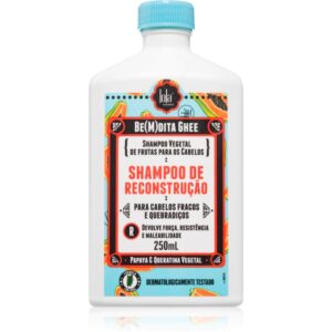 Lola Cosmetics BE(M)DITA GHEE SHAMPOO RECONSTRUÇÃO sampon pentru regenerare pentru par slab 250 ml-Țena