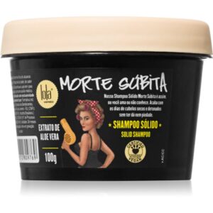 Lola Cosmetics Morte Súbita Shampoo Sólido sampon pentru curatare cu efect exfoliant 100 g-ro