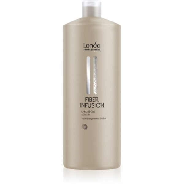 Londa Professional Fiber Infusion Shampoo sampon delicat pentru par deteriorat si vopsit 1000 ml-Țena