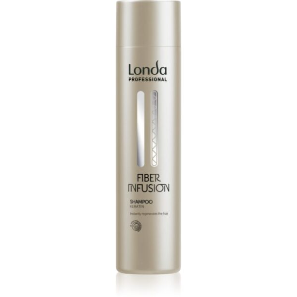 Londa Professional Fiber Infusion Shampoo sampon delicat pentru par deteriorat si vopsit 250 ml-Țena