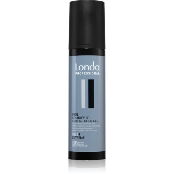 Londa Professional Men Solidify It styling gel cu fixare foarte puternica 100 ml-ro