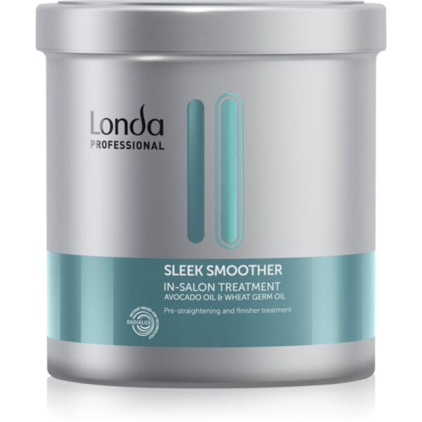 Londa Professional Sleek Smoother In-Salon Treatment masca pentru hidratare si matifiere pentru par indisciplinat 750 ml-Țena