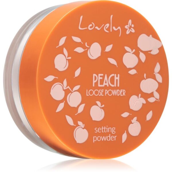 Lovely Peach Setting Powder pudra cu efect de matifiere-ro
