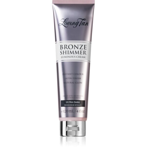 Loving Tan Bronze Shimmer crema autobronzanta culoare Ultra Dark 120 ml-ro