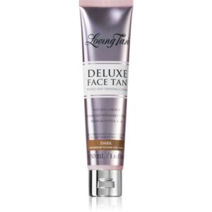 Loving Tan Deluxe Face Tan crema autobronzanta pentru fata culoare Dark 50 ml-Țena