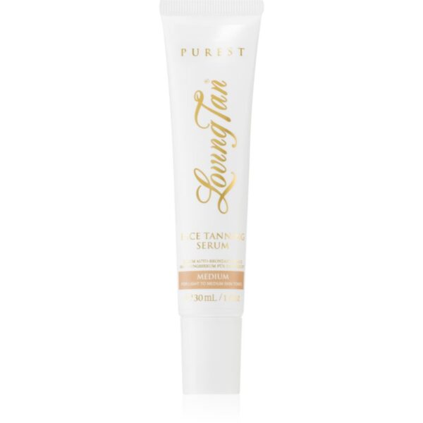Loving Tan Purest ser autobronzant pentru fata culoare Medium 30 ml-Țena