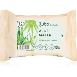 Luba ECO Family hârtie igienică umedă Aloe vera 50 buc-ro