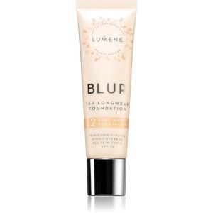 Lumene Blur 16h Longwear machiaj persistent SPF 15 culoare 2 Soft Honey 30 ml-Țena
