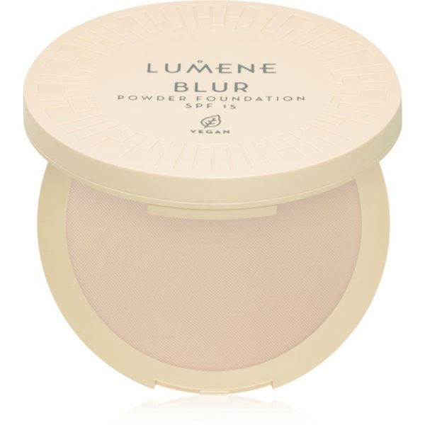 Lumene Blur 2 in 1 pudra si makeup SPF 15 culoare No. 1 10 g-Țena
