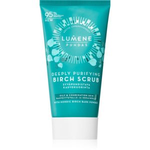 Lumene Deeply Purifying [PUHDAS] demachiant cu efect de peenling pentru ten gras și mixt 75 ml-Țena
