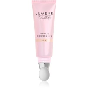 Lumene Invisible Illumination Serum in Concealer anticearcan pentru ochi cu efect de hidratare mai multe nuanțe Light 10 ml-ro