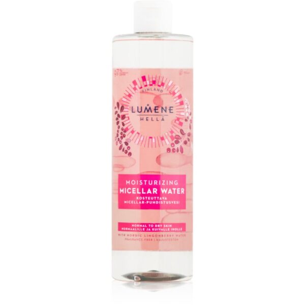 Lumene Moisturizing [HELLÄ] apa cu particule micele pentru ten normal spre uscat 400 ml-ro
