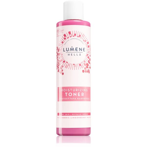 Lumene Moisturizing [HELLÄ] tonic hidratant pentru tenul uscat 200 ml-Țena