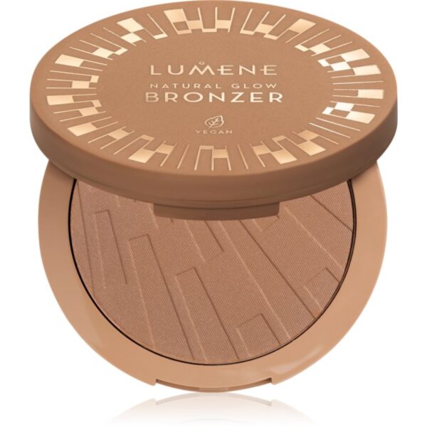 Lumene Natural Glow pudra compacta pentru bronzat culoare 2 Arctic Sun 10 g-ro
