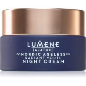 Lumene Nordic Ageless [AJATON] Radiant Youth Cremă de noapte intensă pentru riduri 50 ml-Țena