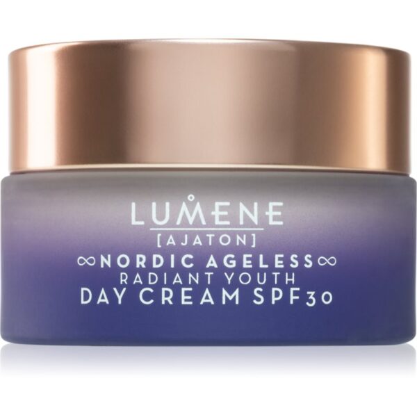 Lumene Nordic Ageless [AJATON] Radiant Youth Cremă de zi pentru piele matură SPF 30 50 ml-Țena