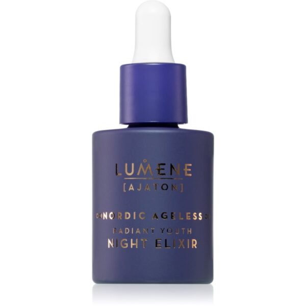 Lumene Nordic Ageless [AJATON] Radiant Youth Ser de noapte nutritiv antirid 30 ml-Țena