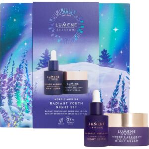 Lumene Nordic Ageless [AJATON] Radiant Youth set cadou pentru noapte-Țena