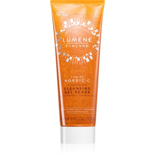 Lumene Nordic-C [VALO] Clear Glow gel exfoliant pentru strălucirea și netezirea pielii 125 ml-Țena