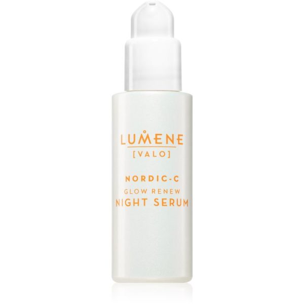 Lumene Nordic-C [VALO] Glow Renew ser de noapte pentru strălucirea și netezirea pielii 30 ml-ro