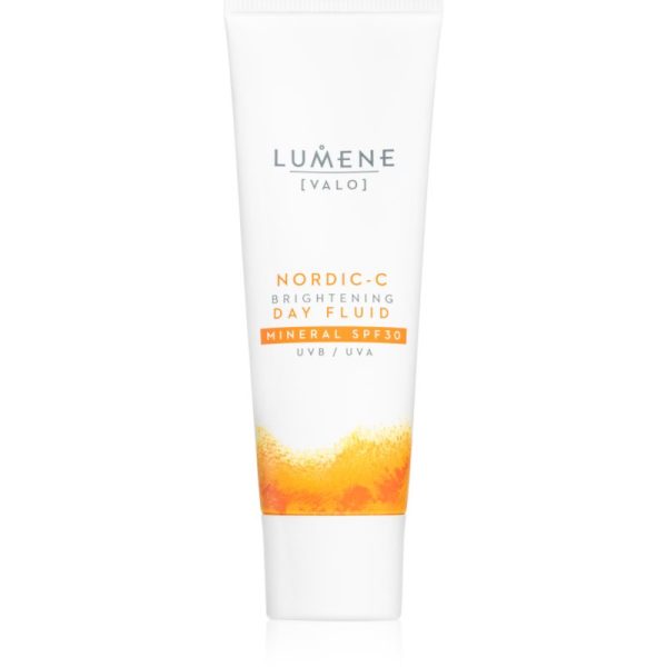 Lumene Nordic-C [VALO] fluid mineral cu protecție solară SPF 30 50 ml-Țena