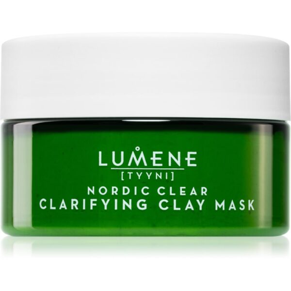 Lumene Nordic Clear [TYYNI] Nordic Clear masca facială pentru curatarea tenului pentru ten gras si problematic 100 ml-Țena