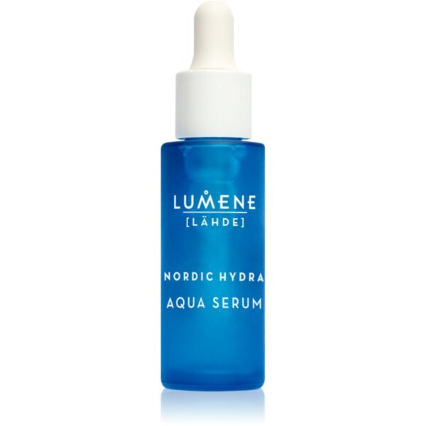 Lumene Nordic Hydra [LÄHDE] Aqua Serum ser hidratant cu acid hialuronic 30 ml-Țena