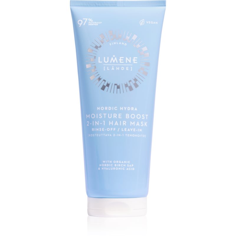 Lumene Nordic Hydra [LÄHDE] Moisture Boost Masca hidratanta par 2 in 1 200 ml-ro