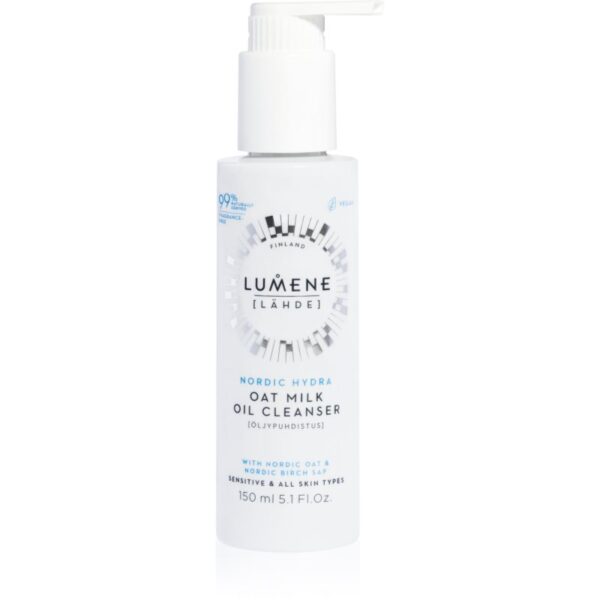 Lumene Nordic Hydra [LÄHDE] Oat Milk ulei de curățare blând pentru piele sensibilă 150 ml-ro