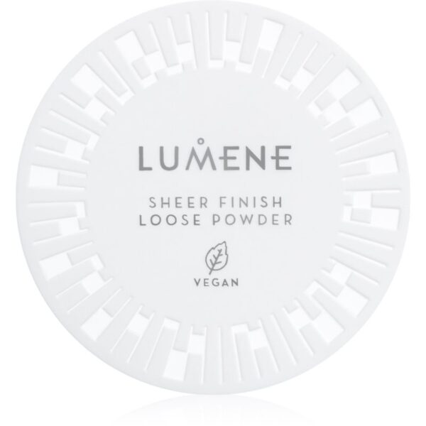 Lumene Nordic Makeup Sheer Finish pudra mata transparenta 8 g-Țena