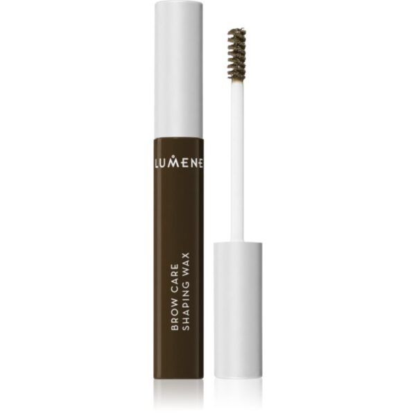 Lumene Nordic Makeup ceară de fixare pentru sprâncene culoare 3 Dark Brown 5 ml-Țena