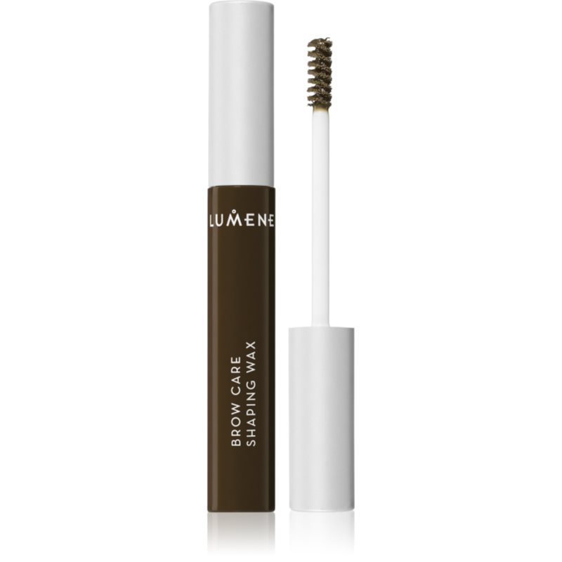 Lumene Nordic Makeup ceară de fixare pentru sprâncene culoare 3 Dark Brown 5 ml-Țena