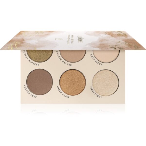 Lumene Nordic Makeup paletă cu farduri de ochi Nordic Neutrals 8 g-ro