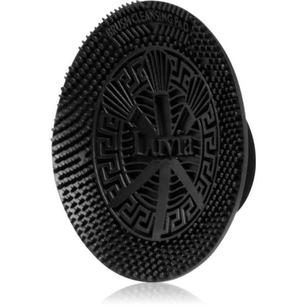 Luvia Cosmetics Brush Cleansing Pad Dispozitiv de silicon pentru perii de curățare culoare Black 1 buc-Țena