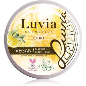 Luvia Cosmetics Brush Soap sapun pentru curatare pentru pensule cosmetice cu parfum Citro 100 g-ro