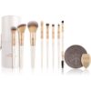 Luvia Cosmetics Prime Vegan set de pensule cu husă Sparkling Wine 10 buc-Țena