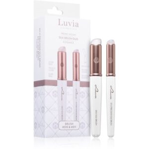 Luvia Cosmetics Silk Brush Duo Elegance set perii machiaj fard de ochi-Țena