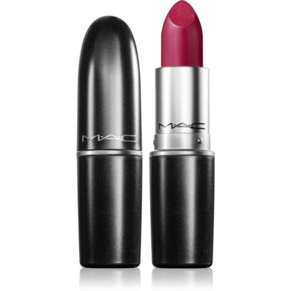 MAC Cosmetics Frost Lipstick ruj cu persistenta indelungata stralucire de perla culoare New York Apple 3 g-ro
