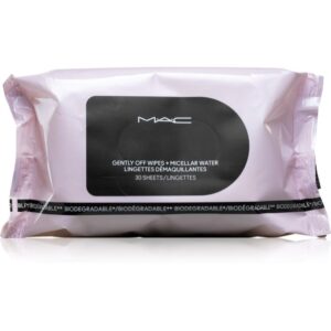 MAC Cosmetics Gently Off Wipes + Micellar Water șervețele demachiante pentru make-up 30 buc-Țena