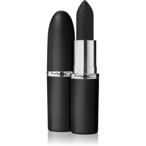 MAC Cosmetics MACximal Silky Matte Lipstick ruj mat culoare Caviar 3