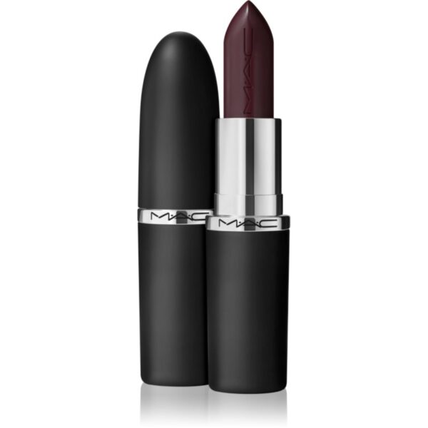 MAC Cosmetics MACximal Sleek Satin Lipstick Ruj crema hidratant culoare Cyber 3